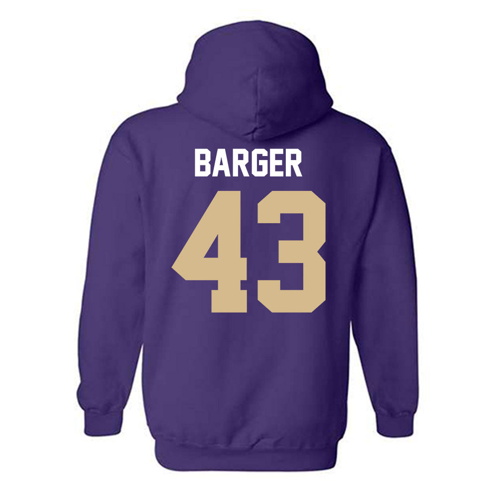 Western Carolina - NCAA Football : Braeden Barger - Classic Shersey Hooded Sweatshirt-1