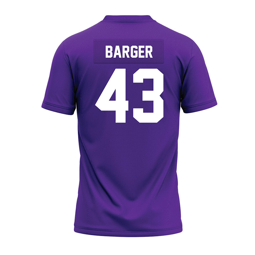 Western Carolina - NCAA Football : Braeden Barger - Premium Football Jersey-1