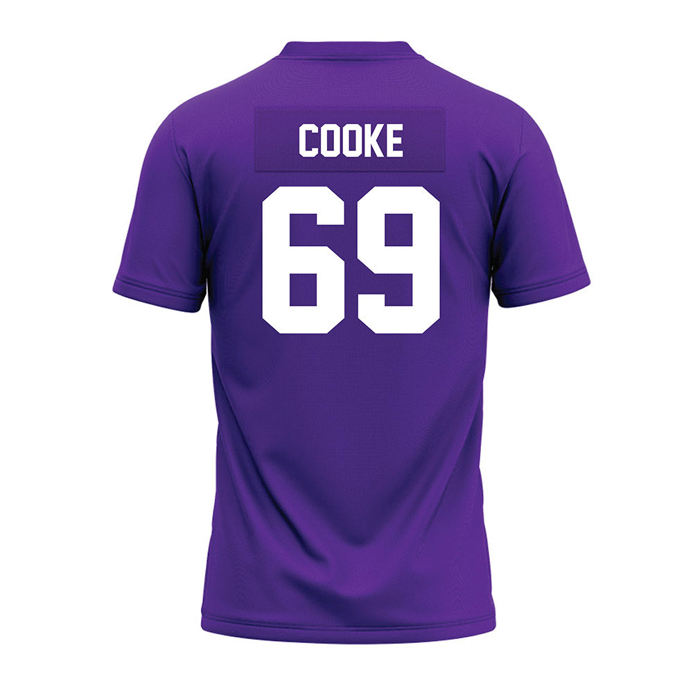 Western Carolina - NCAA Football : Cole Cooke - Premium Football Jersey-1