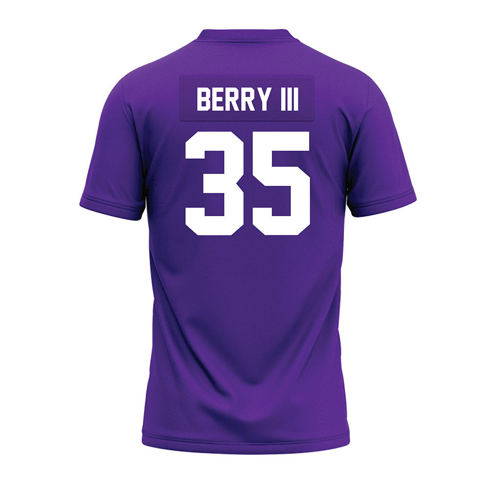 Western Carolina - NCAA Football : Trey Berry III - Premium Football Jersey-1