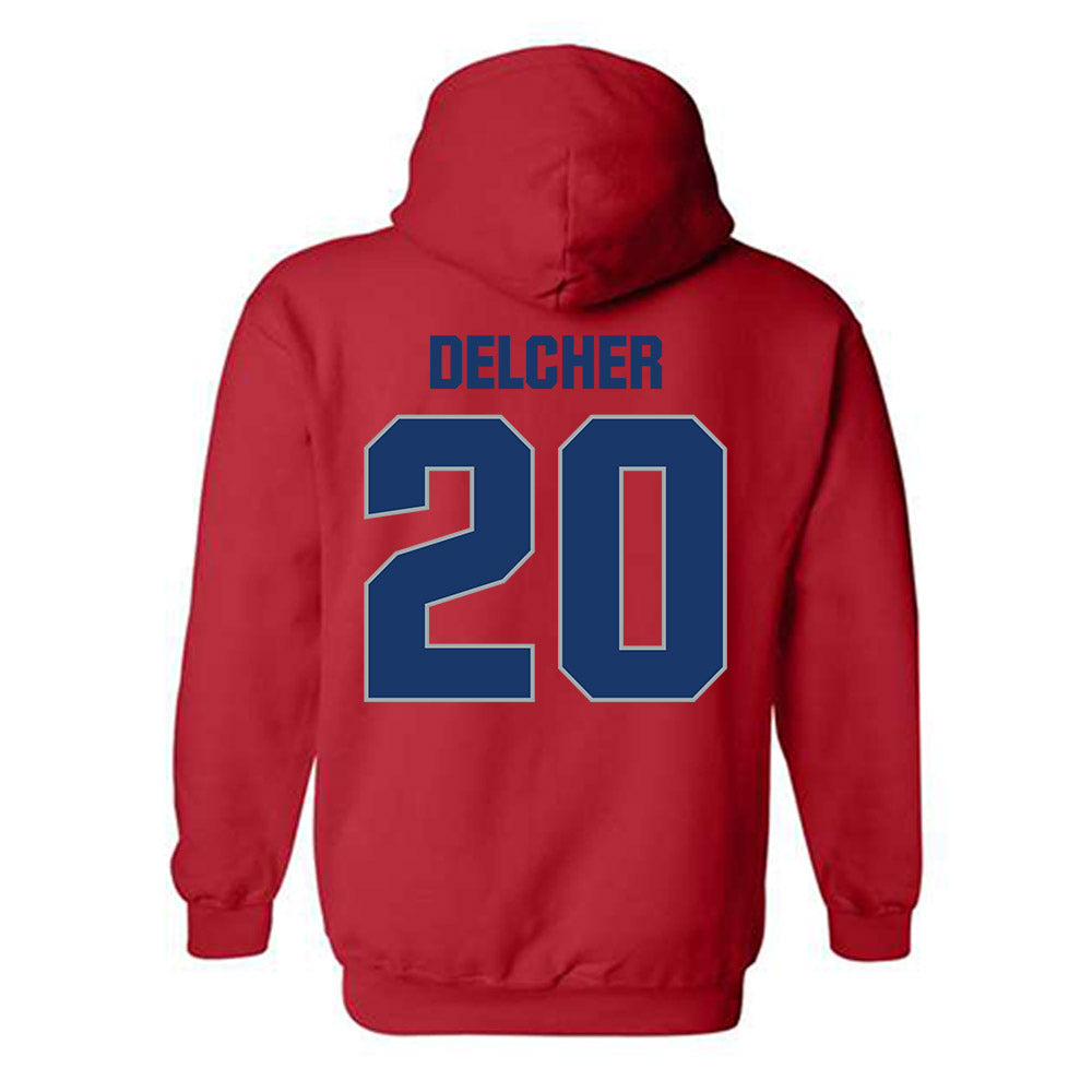 Francis Marion - NCAA Women's Volleyball : Andrea Delcher - Hooded Sweatshirt-1