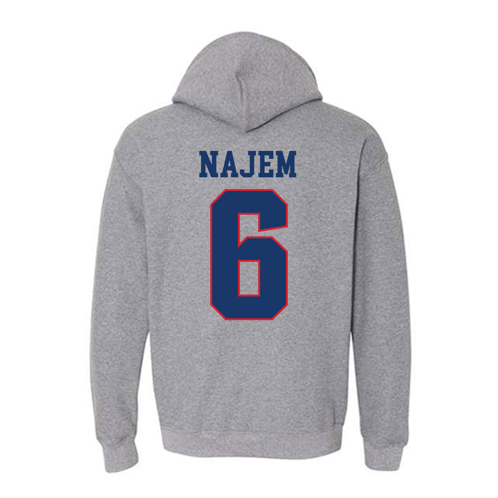 Francis Marion - NCAA Men's Soccer : Toufik Najem - Hooded Sweatshirt-1