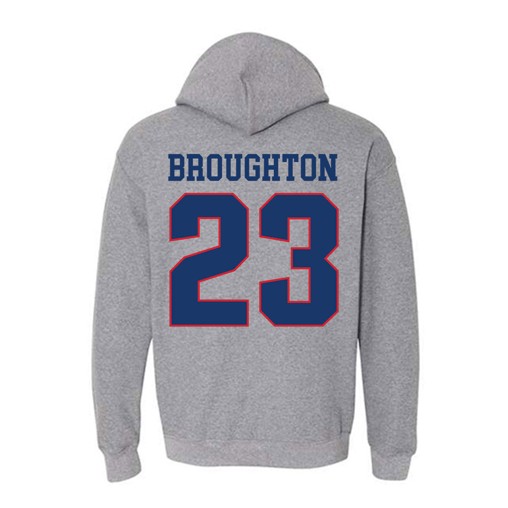 Francis Marion - NCAA Men's Basketball : Jaden Broughton - Hooded Sweatshirt-1