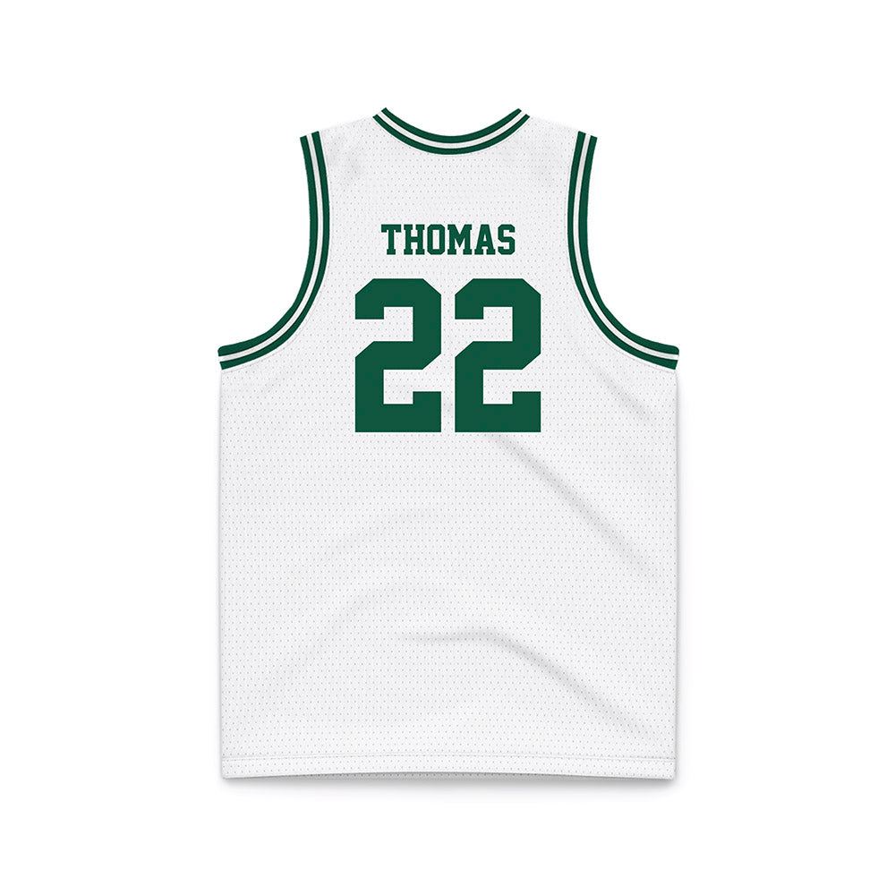 UW Green Bay - NCAA Men's Basketball : LeBron Thomas - Basketball Jersey-1