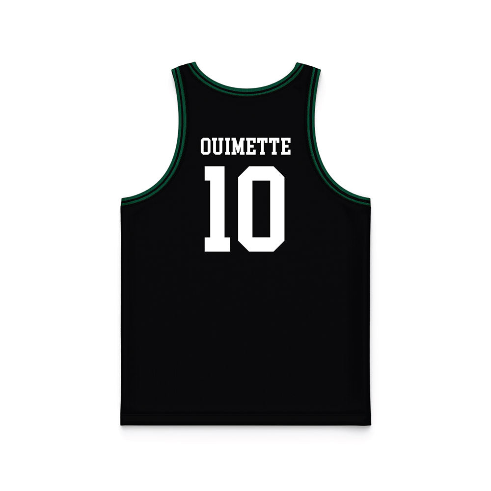 UW Green Bay - NCAA Women's Basketball : Julianna Ouimette - Black Basketball Jersey-1