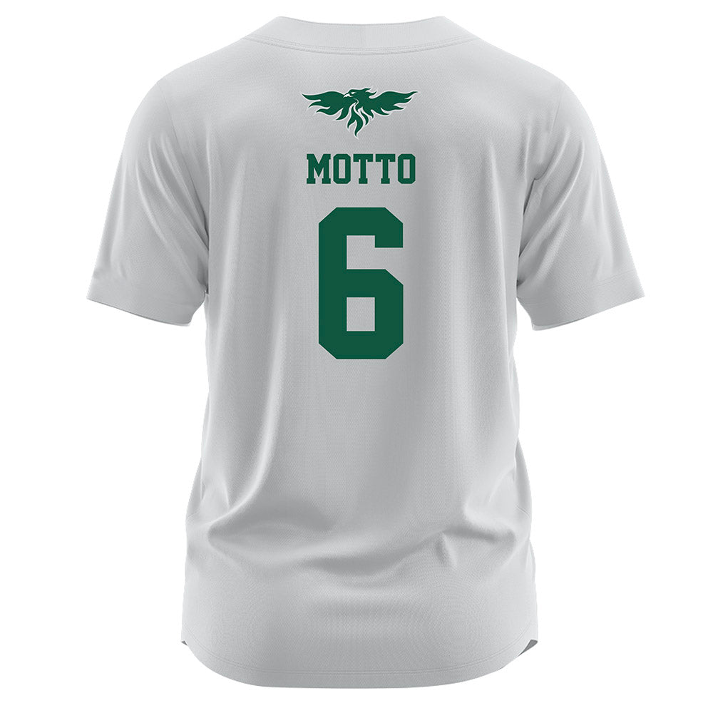 UW Green Bay - NCAA Softball : Giada Motto - Grey Jersey-1