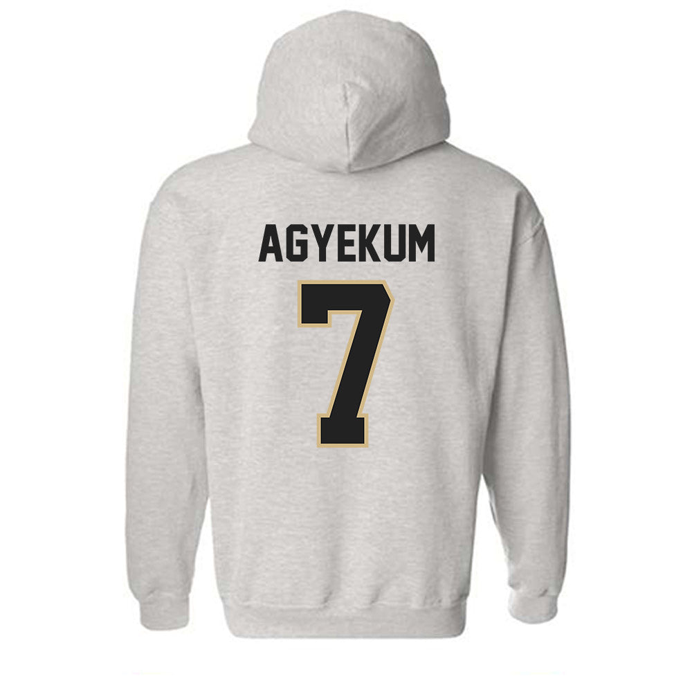 PFW - NCAA Men's Soccer : Christian Agyekum - Classic Shersey Hooded Sweatshirt-1