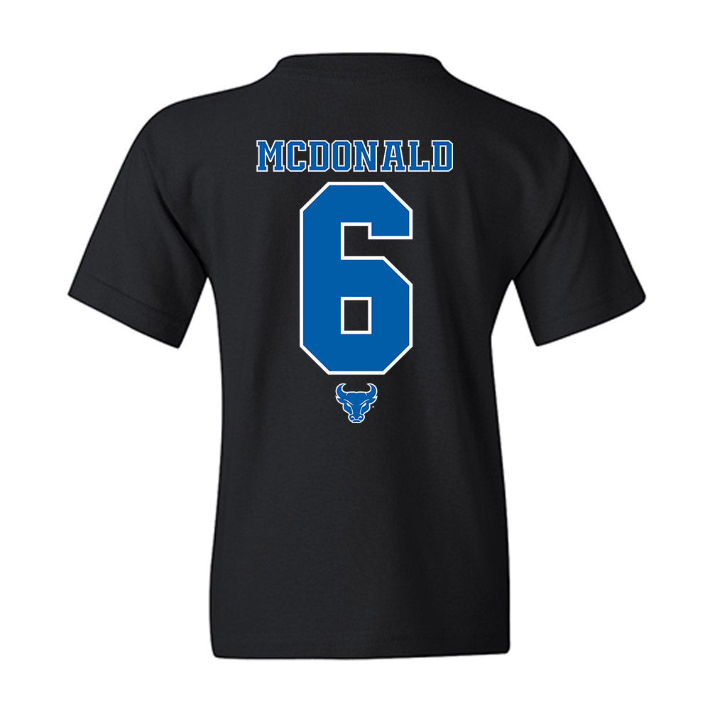 Buffalo - NCAA Women's Soccer : Ella McDonald - Classic Shersey Youth T-Shirt-1