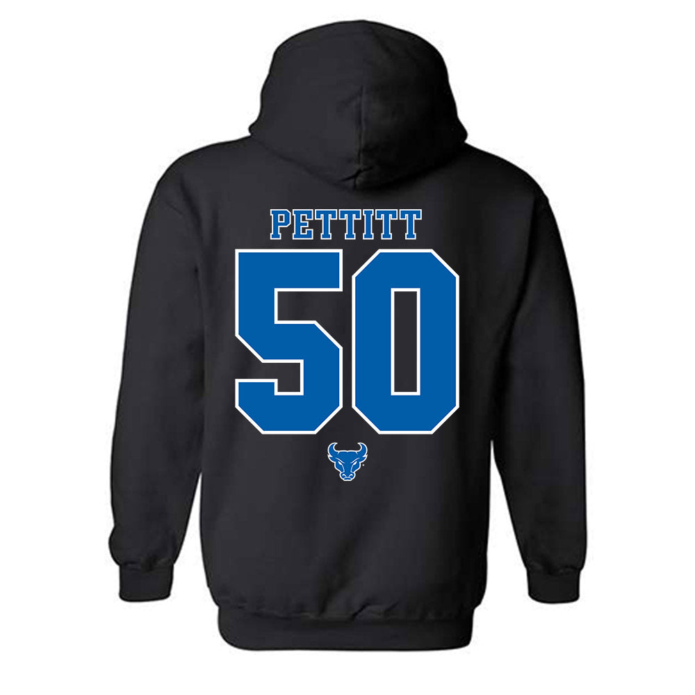 Buffalo - NCAA Football : Zach Pettitt - Classic Shersey Hooded Sweatshirt-3