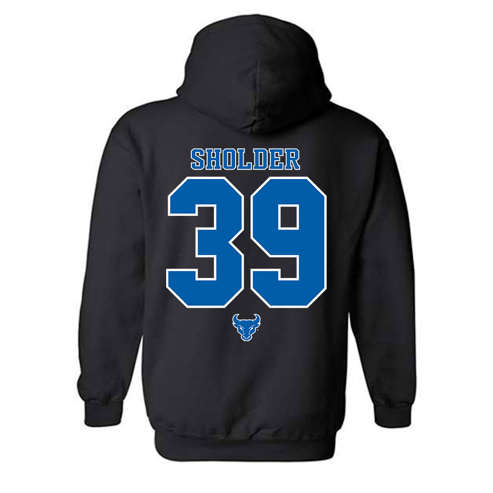 Buffalo - NCAA Football : Blake Sholder - Classic Shersey Hooded Sweatshirt-3