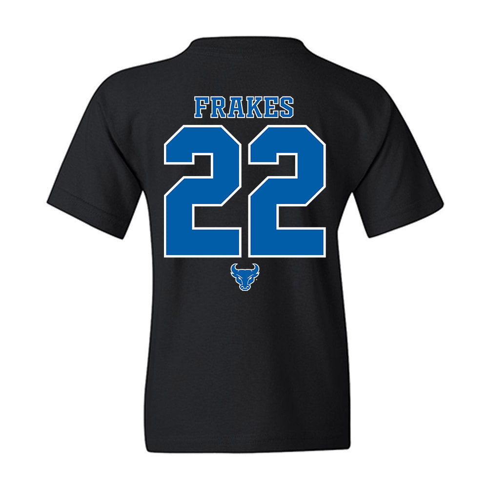Buffalo - NCAA Men's Basketball : JJ Frakes - Classic Shersey Youth T-Shirt-1