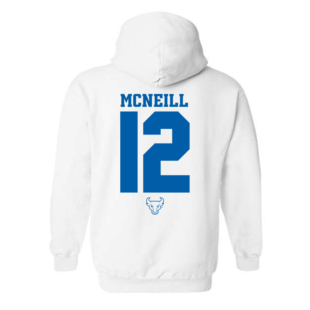 Buffalo - NCAA Football : Quran McNeill - Classic Shersey Hooded Sweatshirt-1