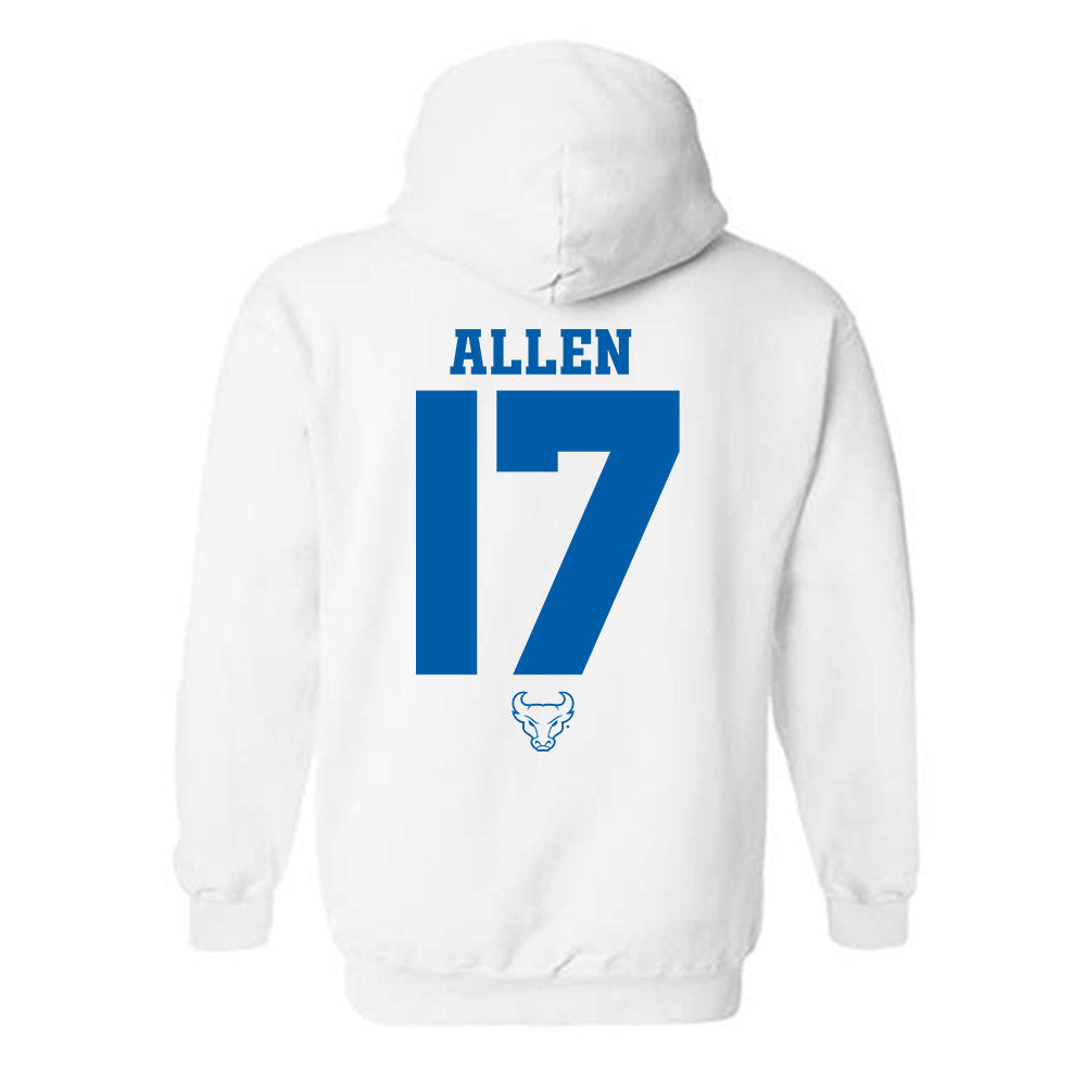 Buffalo - NCAA Softball : Nicole Allen - Classic Shersey Hooded Sweatshirt-1