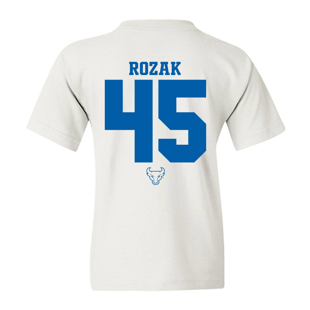 Buffalo - NCAA Football : Stone Rozak - Classic Shersey Youth T-Shirt-1