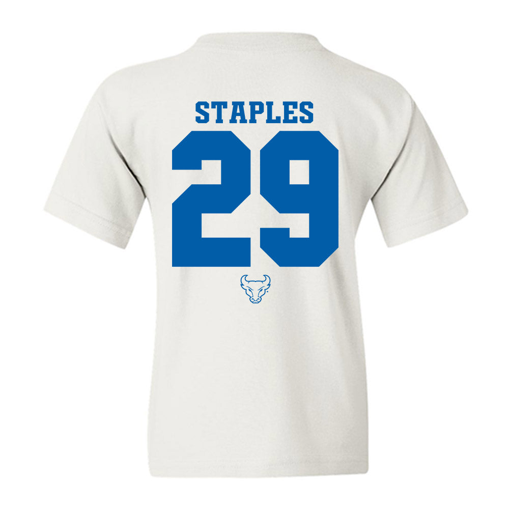 Buffalo - NCAA Football : Cardel Staples - Classic Shersey Youth T-Shirt-1