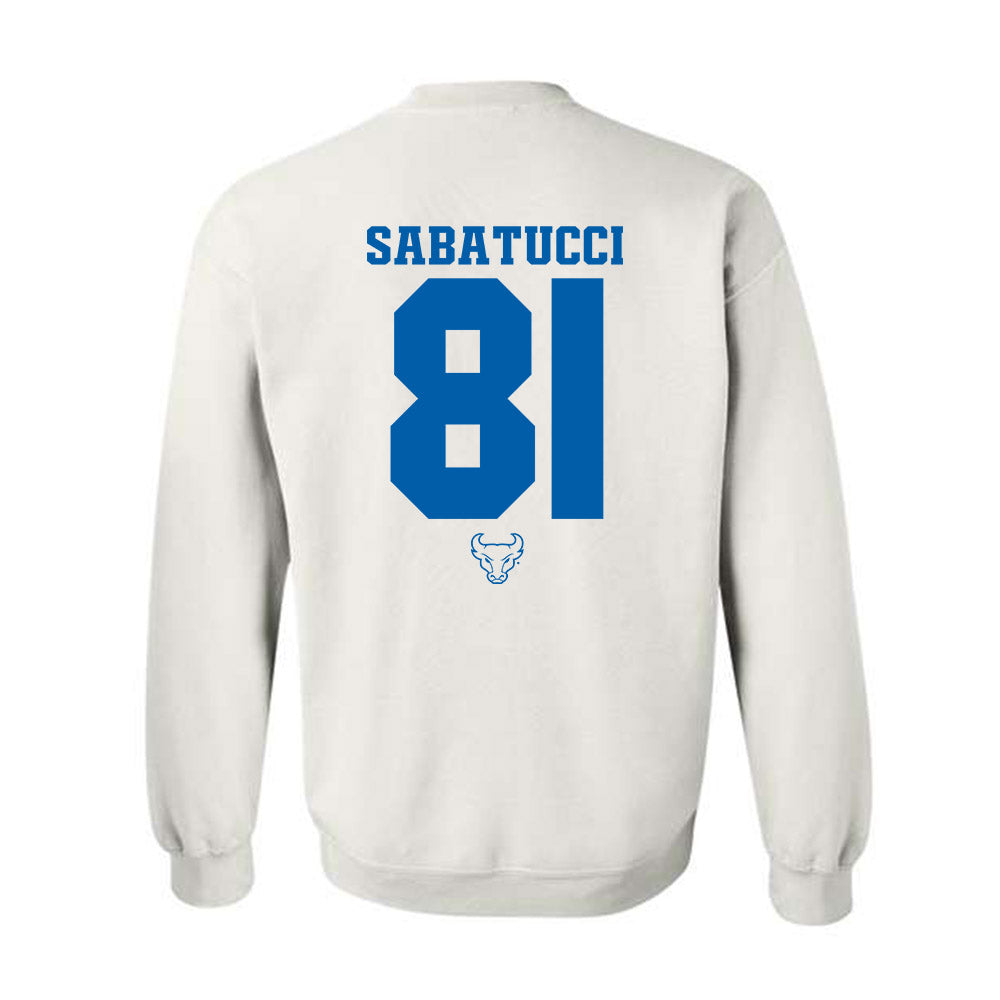 Buffalo - NCAA Football : TJ Sabatucci - Classic Shersey Crewneck Sweatshirt-1