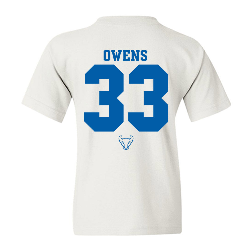 Buffalo - NCAA Football : Jordan Owens - Classic Shersey Youth T-Shirt-1