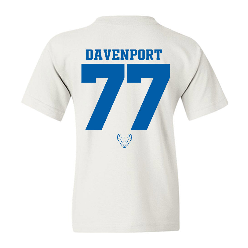 Buffalo - NCAA Football : Jackson Davenport - Youth T-Shirt-1