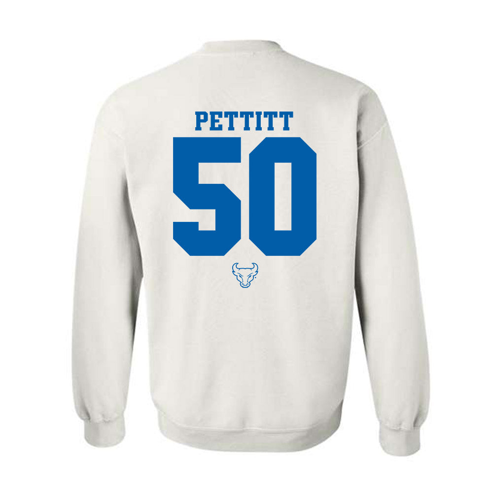Buffalo - NCAA Football : Zach Pettitt - Classic Shersey Crewneck Sweatshirt-1