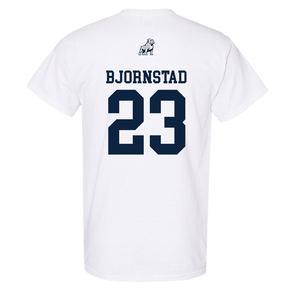 Samford - NCAA Women's Basketball : Kayte Madison Bjornstad - Classic Shersey T-Shirt-1