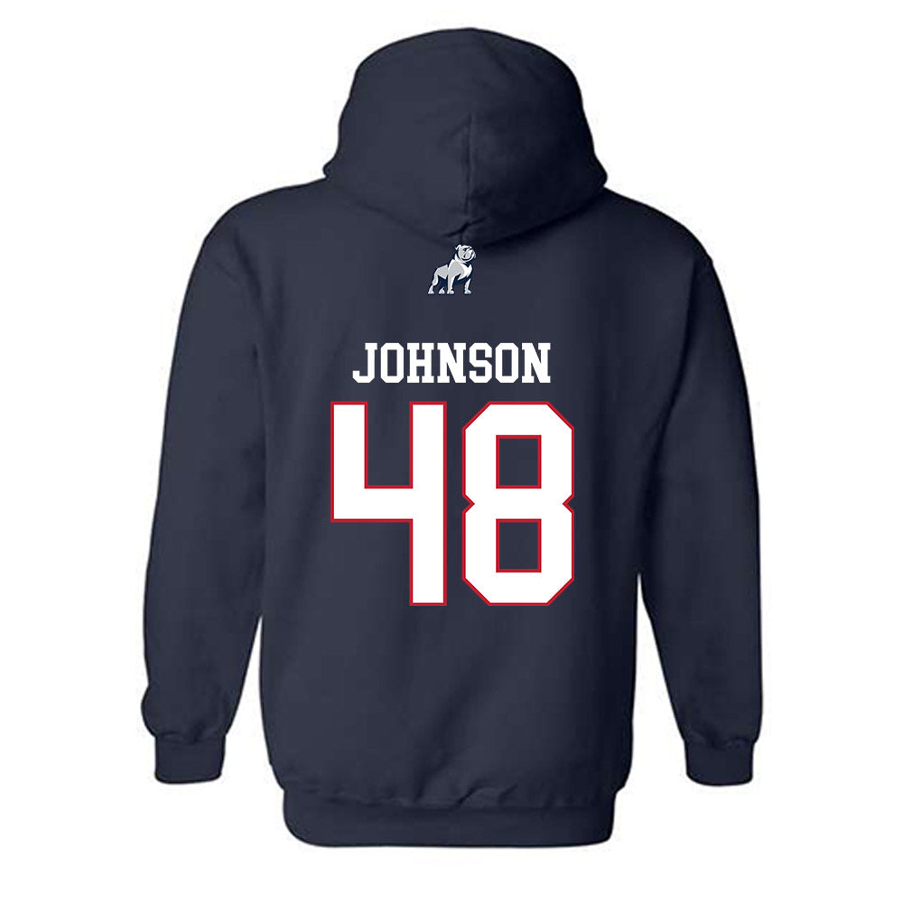 Samford - NCAA Football : Jacob Johnson - Hooded Sweatshirt-1