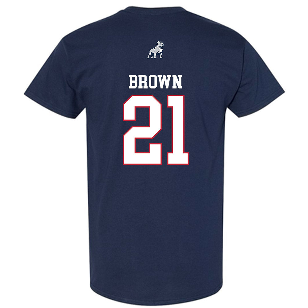 Samford - NCAA Men's Basketball : Corey Brown - T-Shirt-1