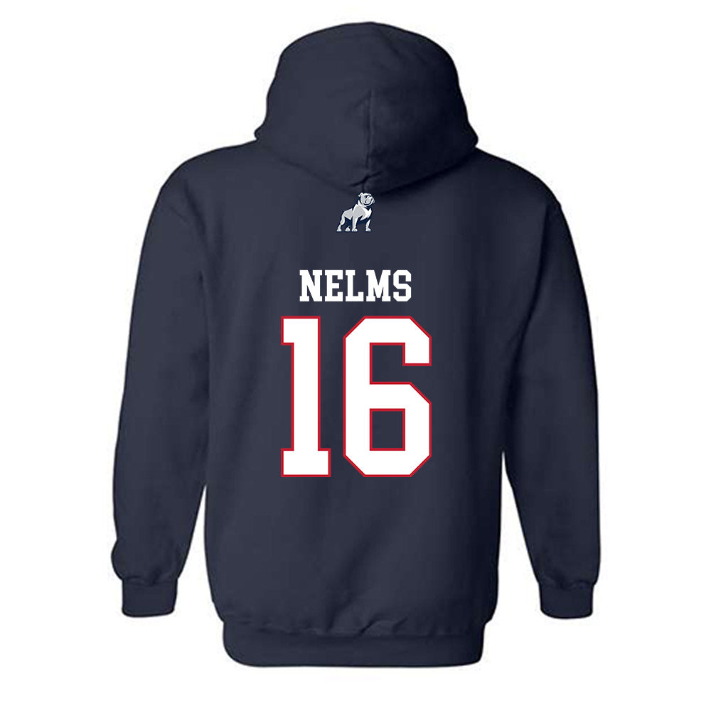 Samford - NCAA Baseball : Easton Nelms - Hooded Sweatshirt-1