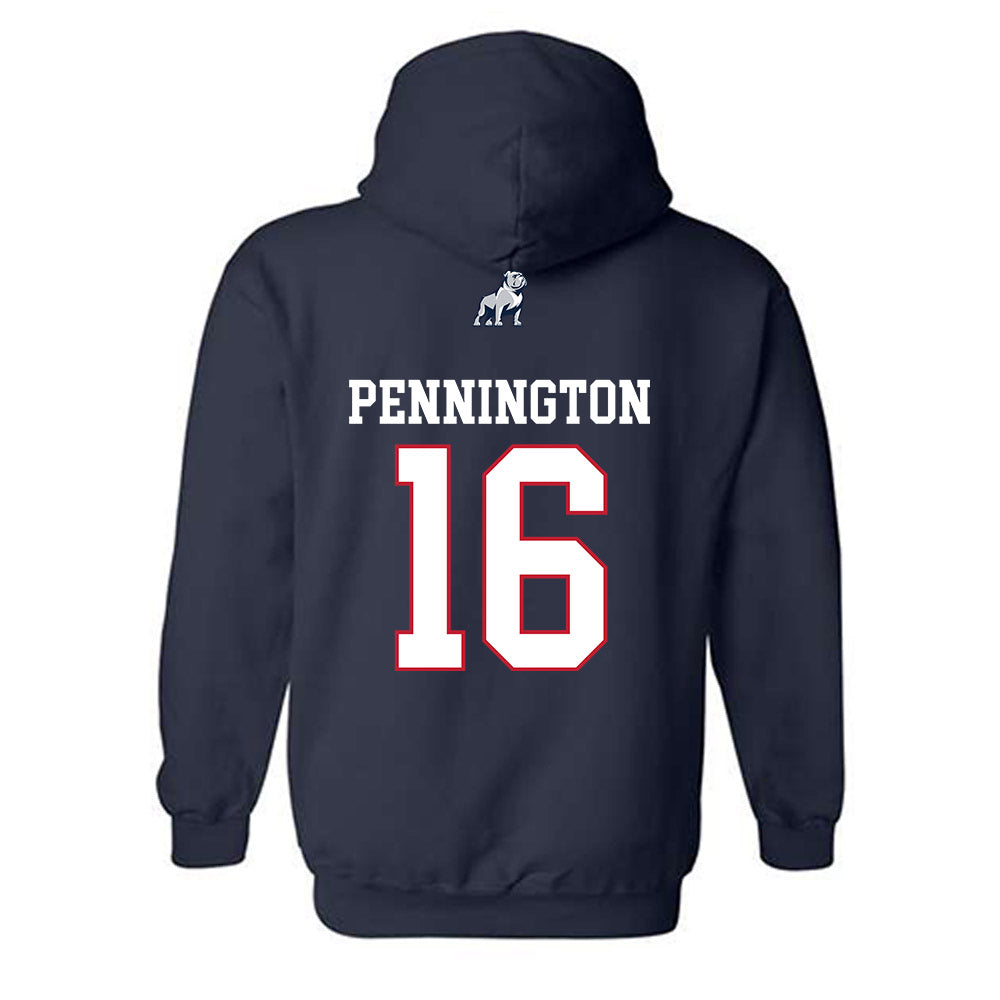 Samford - NCAA Football : Cooper Pennington - Classic Shersey Hooded Sweatshirt-1
