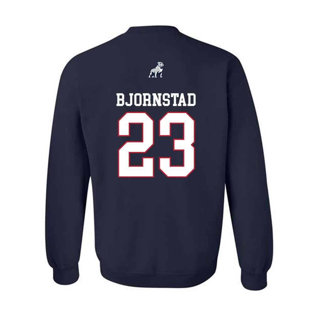 Samford - NCAA Women's Basketball : Kayte Madison Bjornstad - Classic Shersey Crewneck Sweatshirt-1