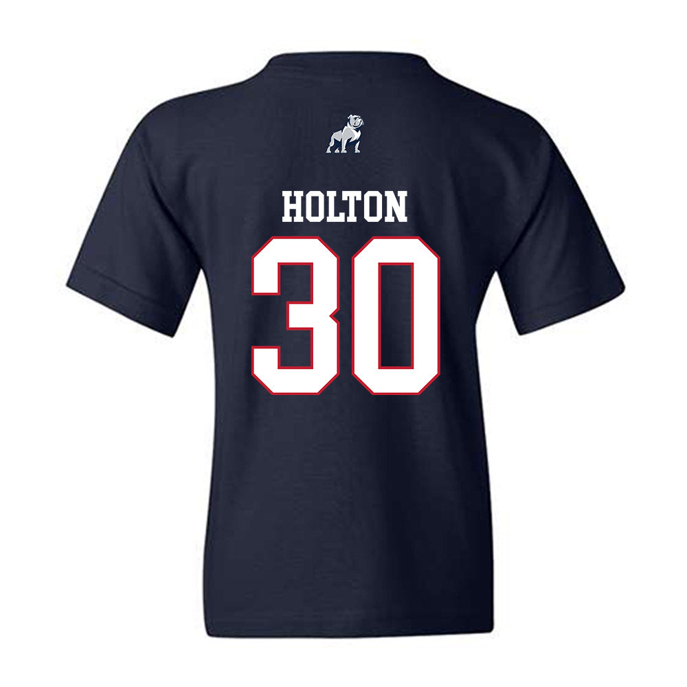 Samford - NCAA Football : Noah Holton - Classic Shersey Youth T-Shirt-1