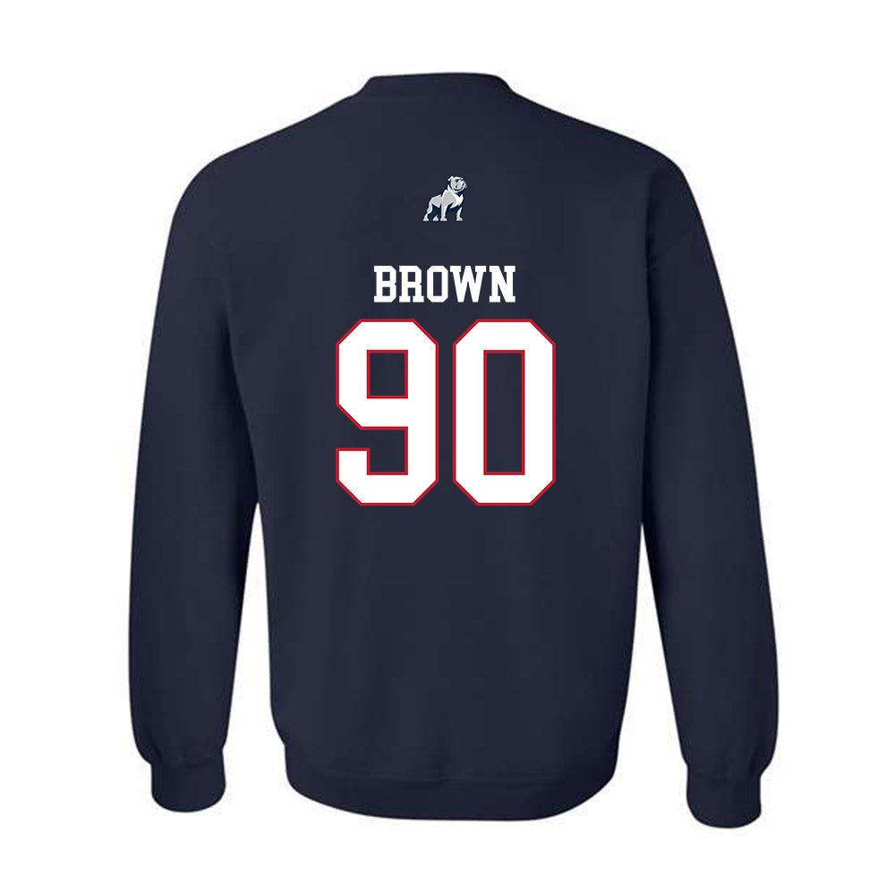 Samford - NCAA Football : Danny Brown - Classic Shersey Crewneck Sweatshirt-1