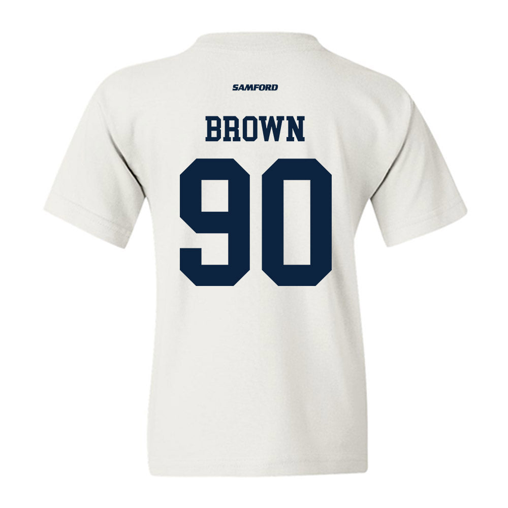 Samford - NCAA Football : Danny Brown - Classic Shersey Youth T-Shirt-1