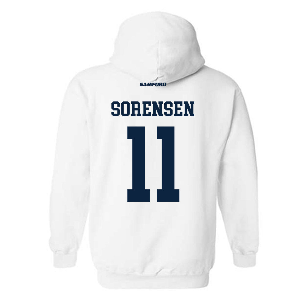 Samford - NCAA Women's Volleyball : Emma Sorensen - Classic Shersey Hooded Sweatshirt-1