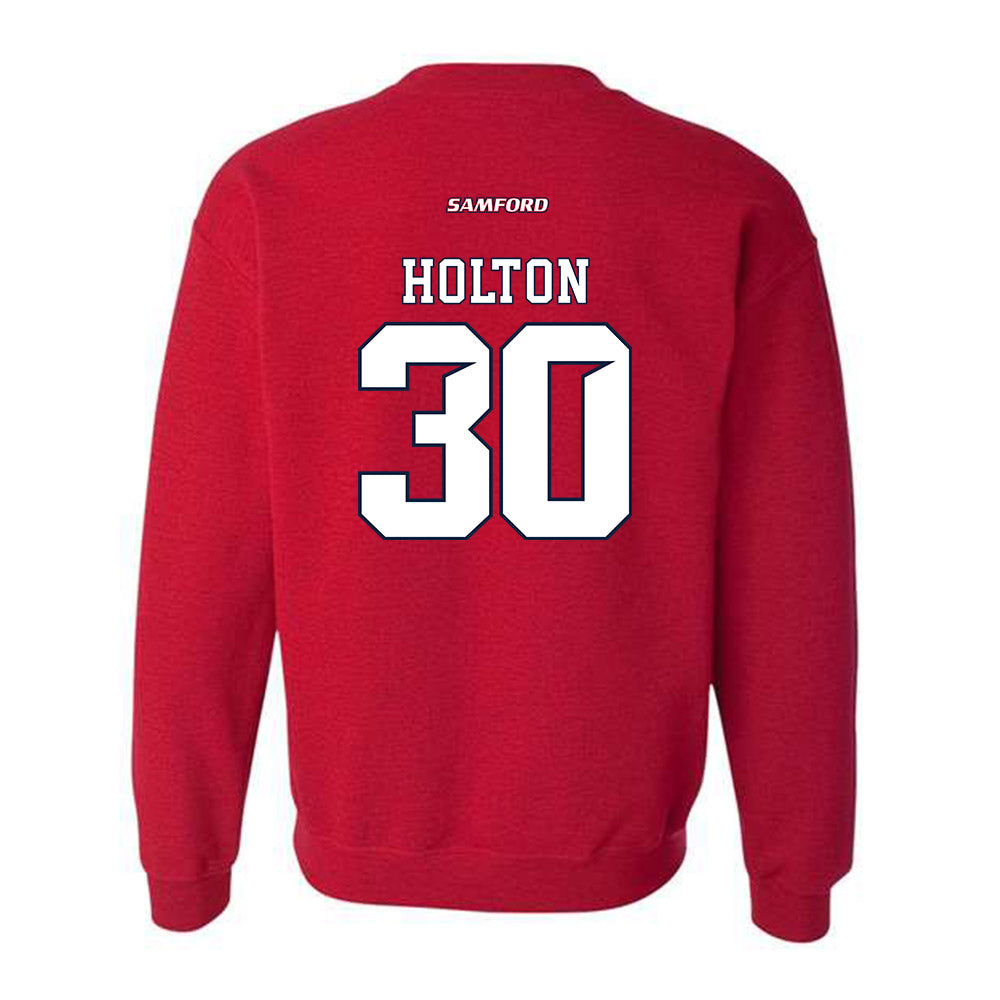 Samford - NCAA Football : Noah Holton - Classic Shersey Crewneck Sweatshirt-1