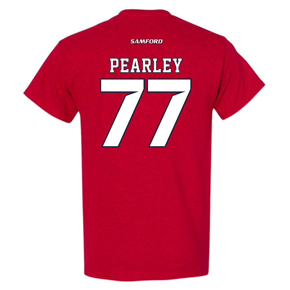 Samford - NCAA Football : Kaleb Pearley - T-Shirt-1