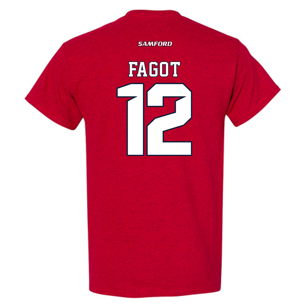 Samford - NCAA Baseball : Christopher Fagot - Classic Shersey T-Shirt-1