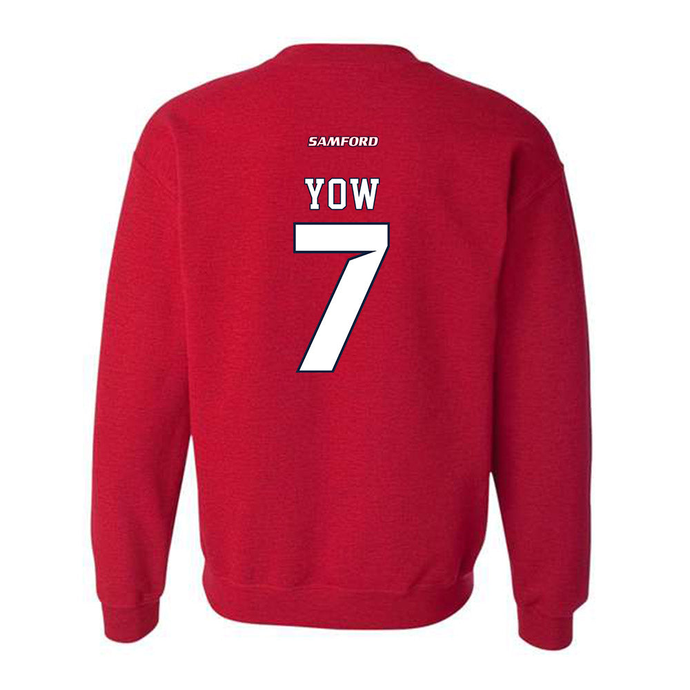 Samford - NCAA Football : Kerrell Yow - Classic Shersey Crewneck Sweatshirt-1