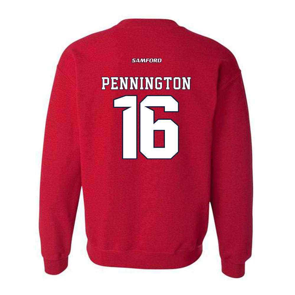 Samford - NCAA Football : Cooper Pennington - Classic Shersey Crewneck Sweatshirt-1