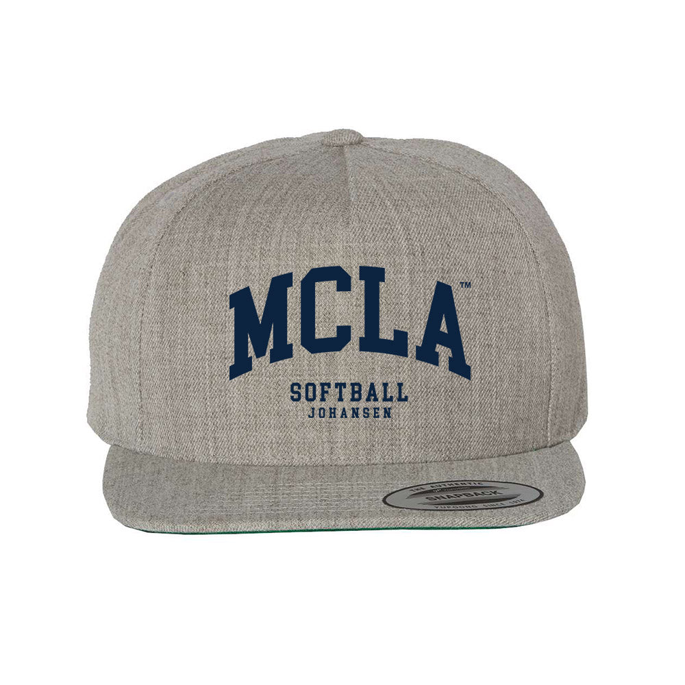 MCLA - NCAA Softball : Juliana Johansen - Snapback Hat-0
