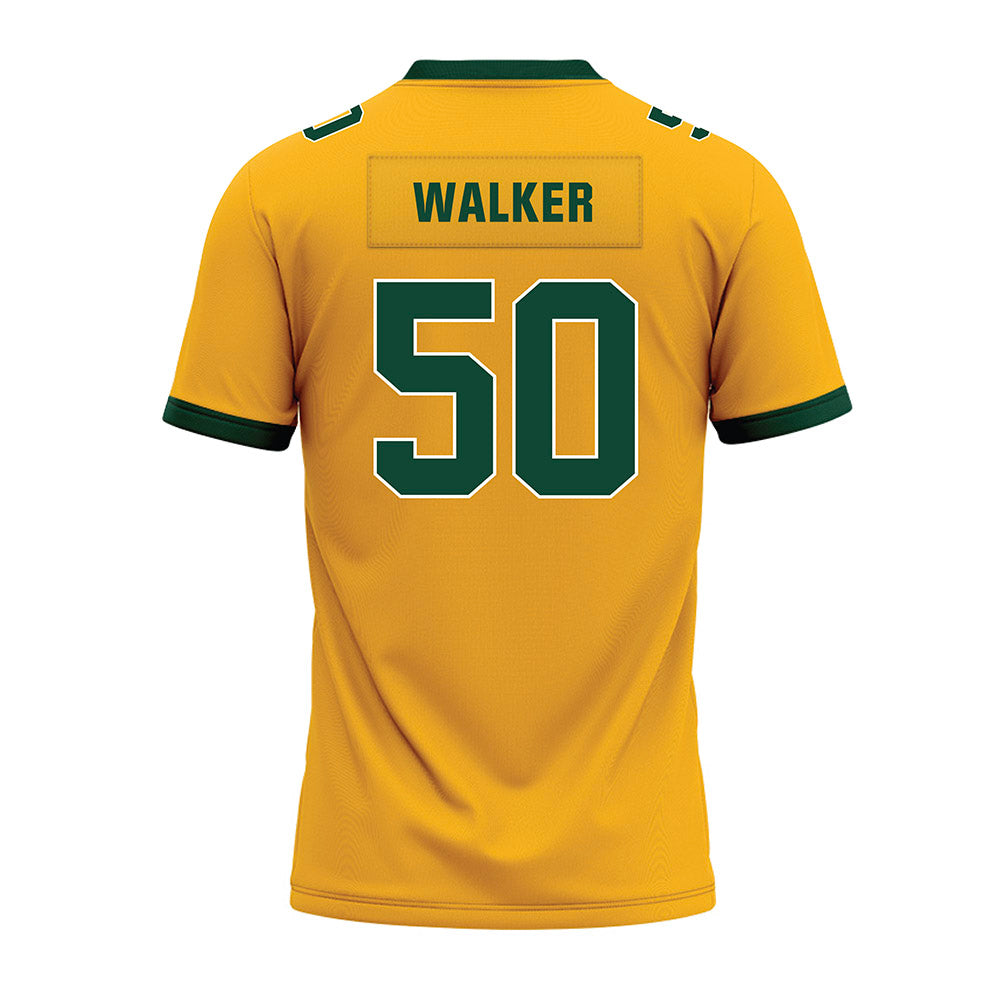 Baylor - NCAA Football : Kedrick Walker - Gold Premium Football Jersey-1