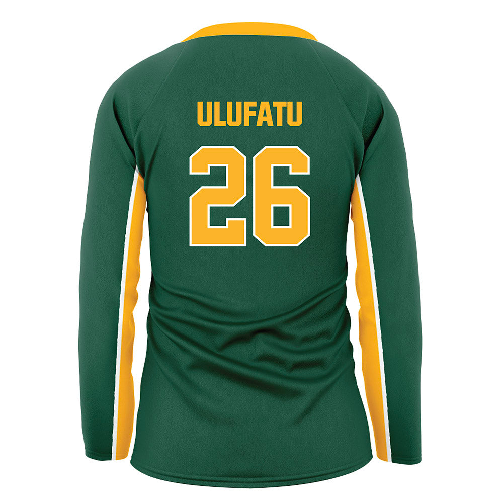Baylor - NCAA Women's Volleyball : Tehani Ulufatu - Green Volleyball Jersey
