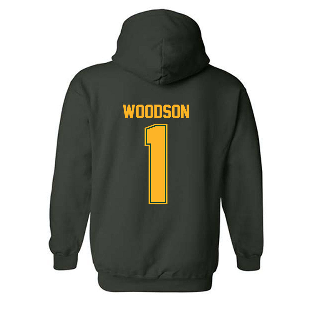 Baylor - NCAA Baseball : TJ Woodson - Classic Shersey Hooded Sweatshirt-1