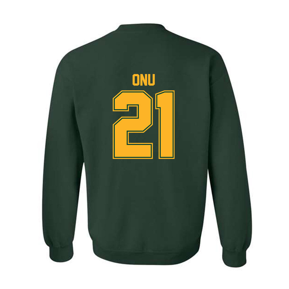 Baylor - NCAA Football : Bo Onu - Classic Shersey Crewneck Sweatshirt-1