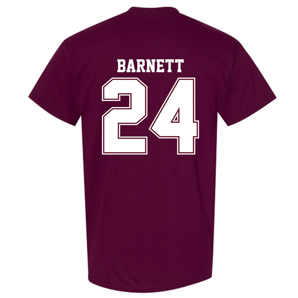 AAMU - NCAA Football : Javarion Barnett - Classic Shersey T-Shirt-1