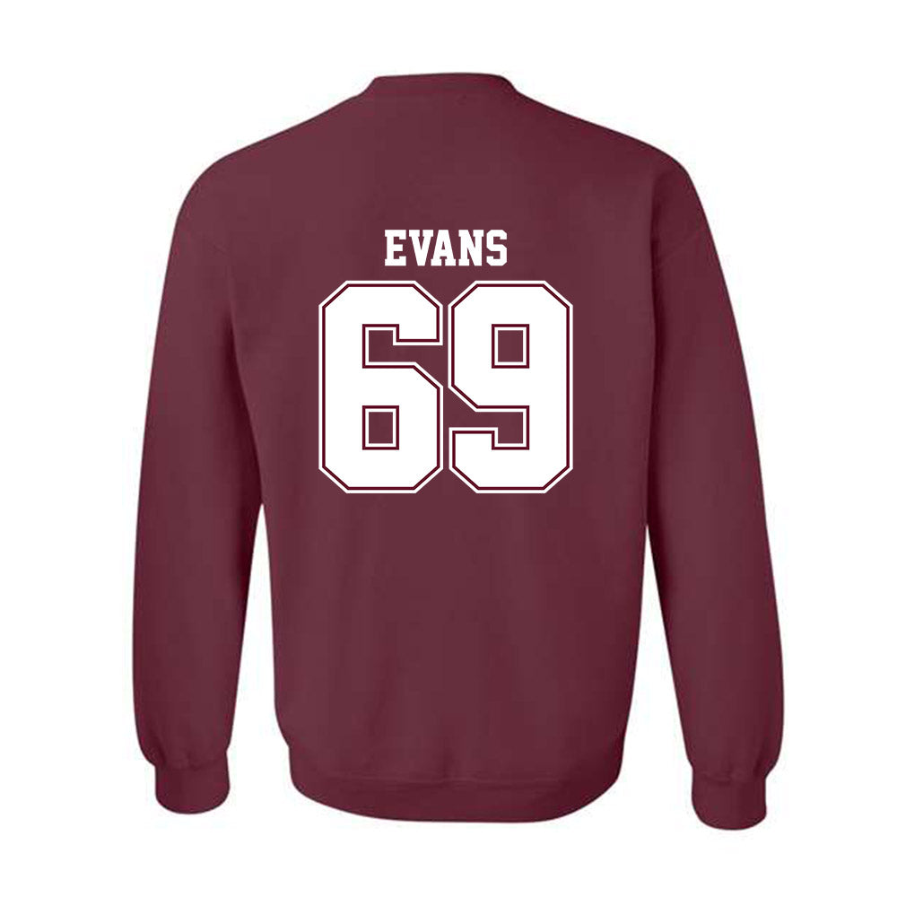 AAMU - NCAA Football : Kavaughn Evans - Classic Shersey Crewneck Sweatshirt-1