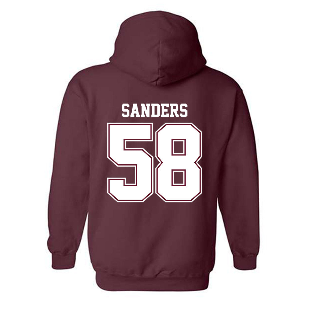 AAMU - NCAA Football : Trey Sanders - Classic Shersey Hooded Sweatshirt-1