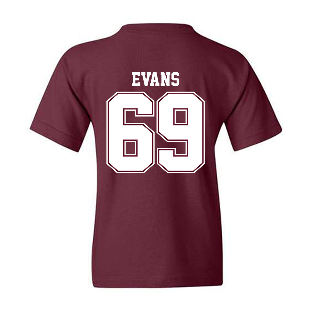 AAMU - NCAA Football : Kavaughn Evans - Classic Shersey Youth T-Shirt-1