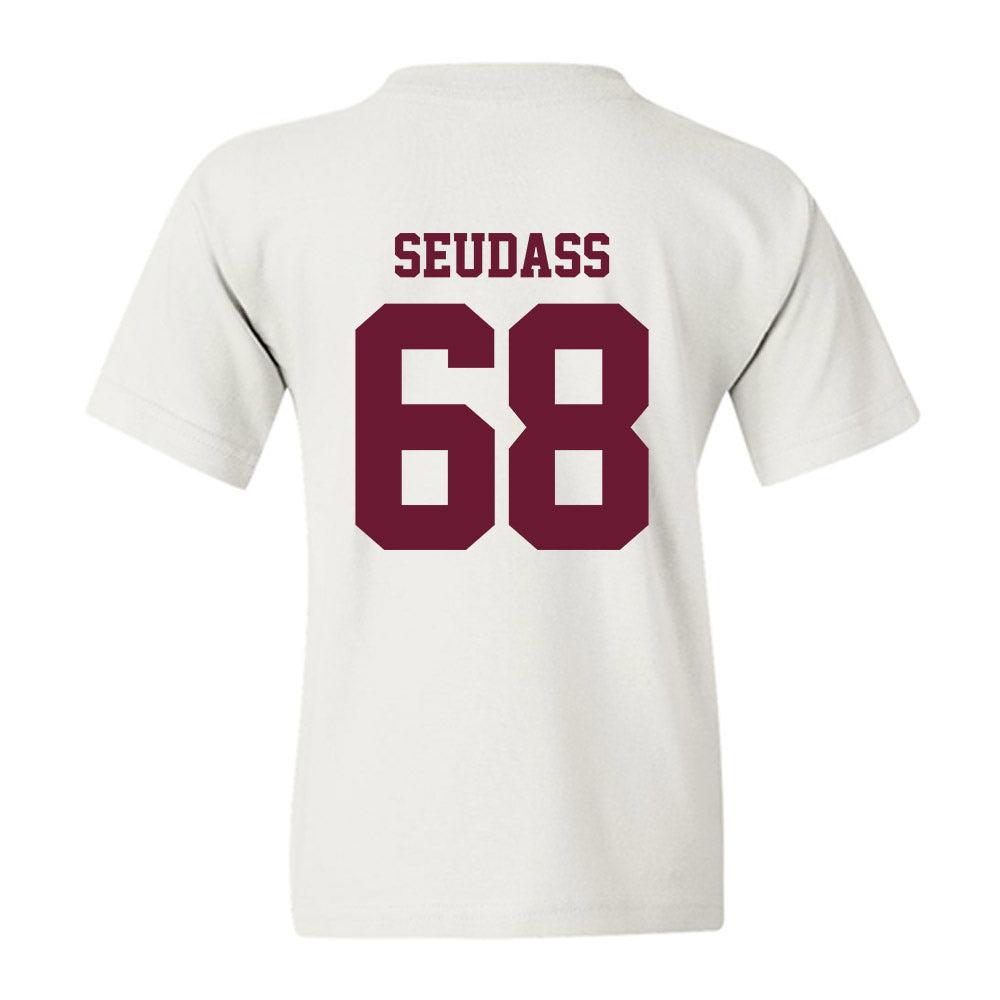 AAMU - NCAA Football : Joshua Seudass - Classic Shersey Youth T-Shirt-1
