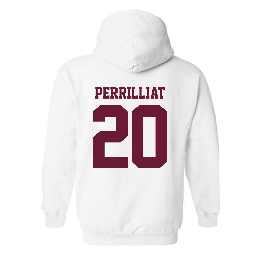 AAMU - NCAA Football : Byron Perrilliat - Classic Shersey Hooded Sweatshirt-1
