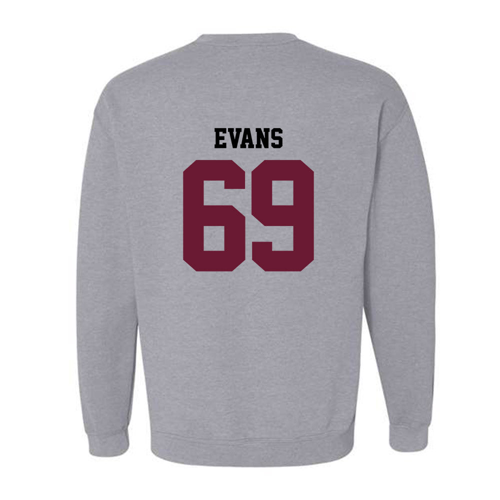 AAMU - NCAA Football : Kavaughn Evans - Classic Shersey Crewneck Sweatshirt-1
